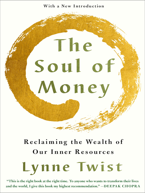 Title details for The Soul of Money by Lynne Twist - Available